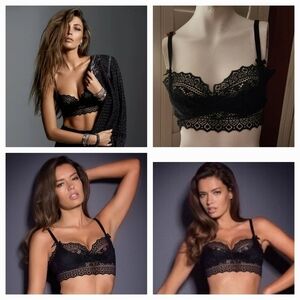 Agent Provocateur 'STONE' Bra in Black Lace *
